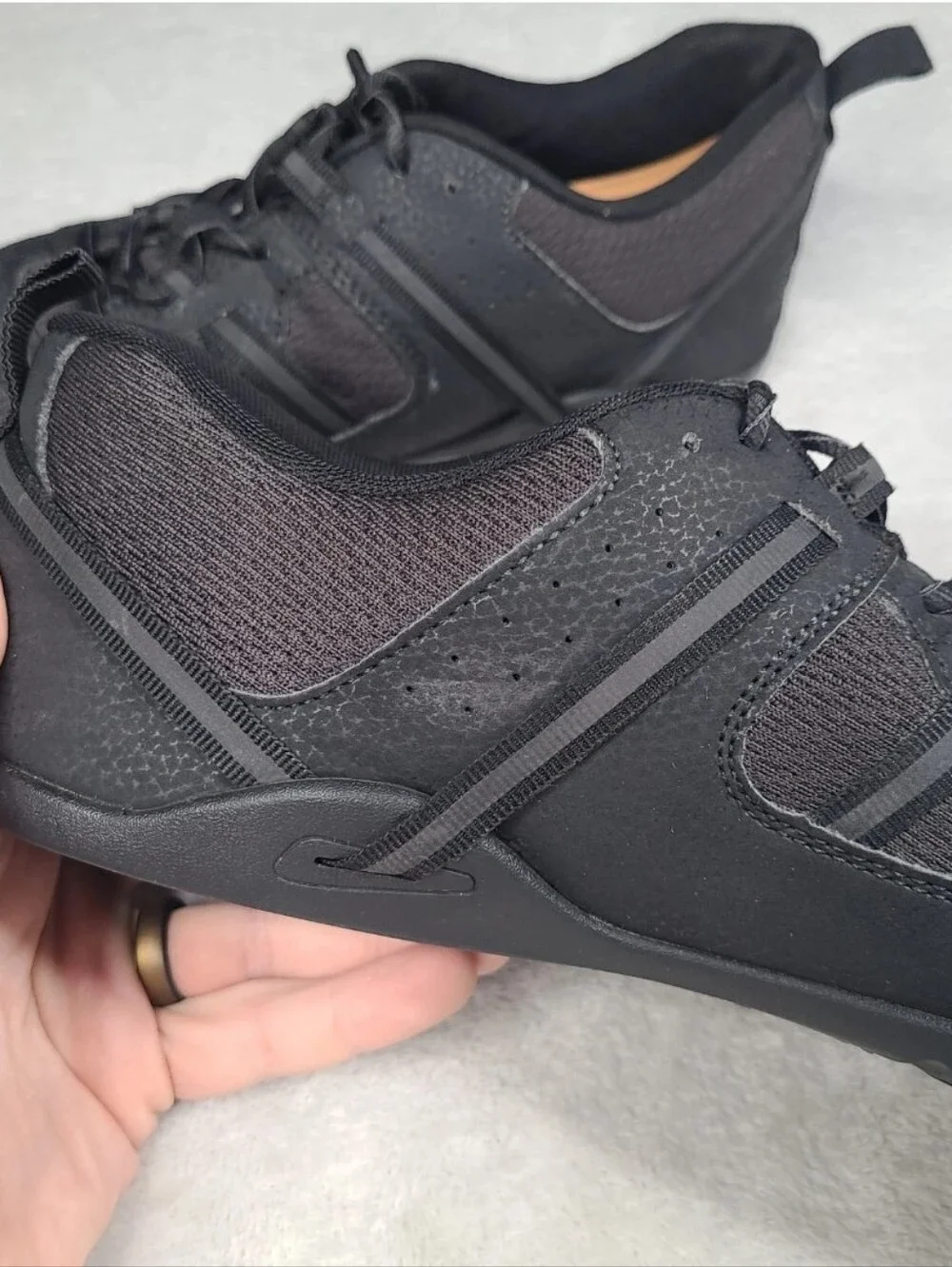 Xero Shoes Mens Prio Barefoot Running Sneaker Sz 11 Minimalist Athletic Black